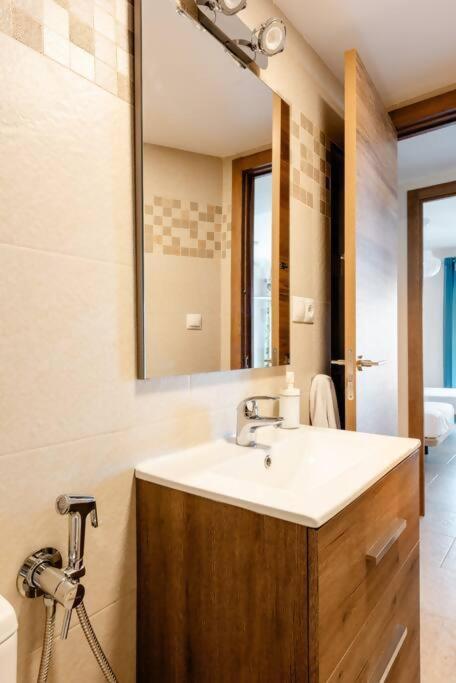 Amplio Con Vistas Al Mar Y Piscina En Benalmadena公寓 外观 照片