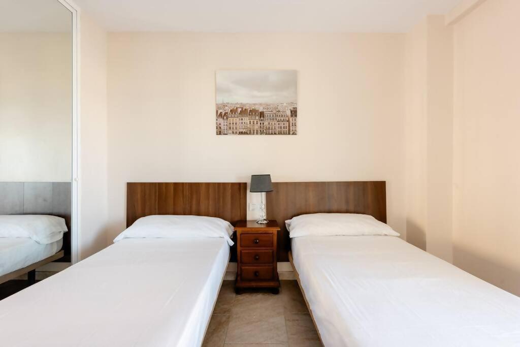 Amplio Con Vistas Al Mar Y Piscina En Benalmadena公寓 外观 照片