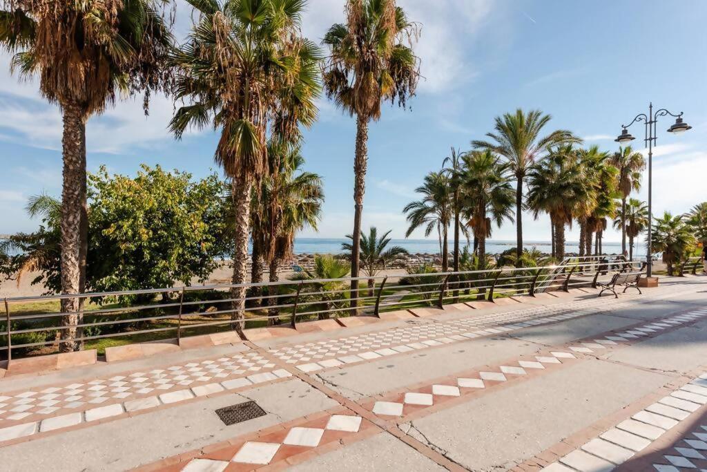 Amplio Con Vistas Al Mar Y Piscina En Benalmadena公寓 外观 照片